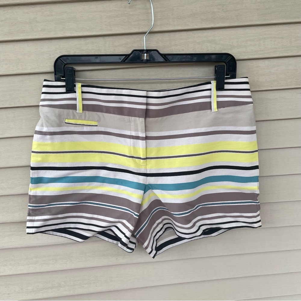 Ann Taylor LOFT Mixed Striped The Riviera Short Size 4